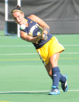 Boston College 2, Quinnipiac 0Quinnipiac's Megan Ostantich passes the ball in Friday's game vs. Boston College.
