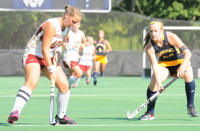 Boston College 2, Quinnipiac 0Quinnipiac's Kacie McCreesh defends in Friday's game vs. Boston College.