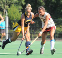 Boston College 2, Quinnipiac 0Quinnipiac's Jess Rusin controls the ball in Friday's game vs. Boston College.