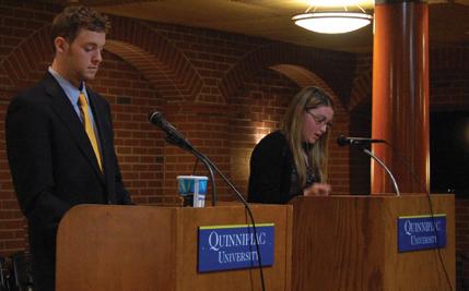 Hudak, left, and Lovett