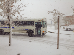 Snow at York Hill