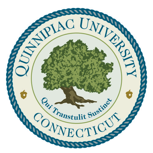 Quinnipiac’s traditional logo (above) will be changed in the future.