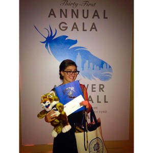 Daniella Giammona became the first member of the class of 2021 at a benefit honoring her late father.